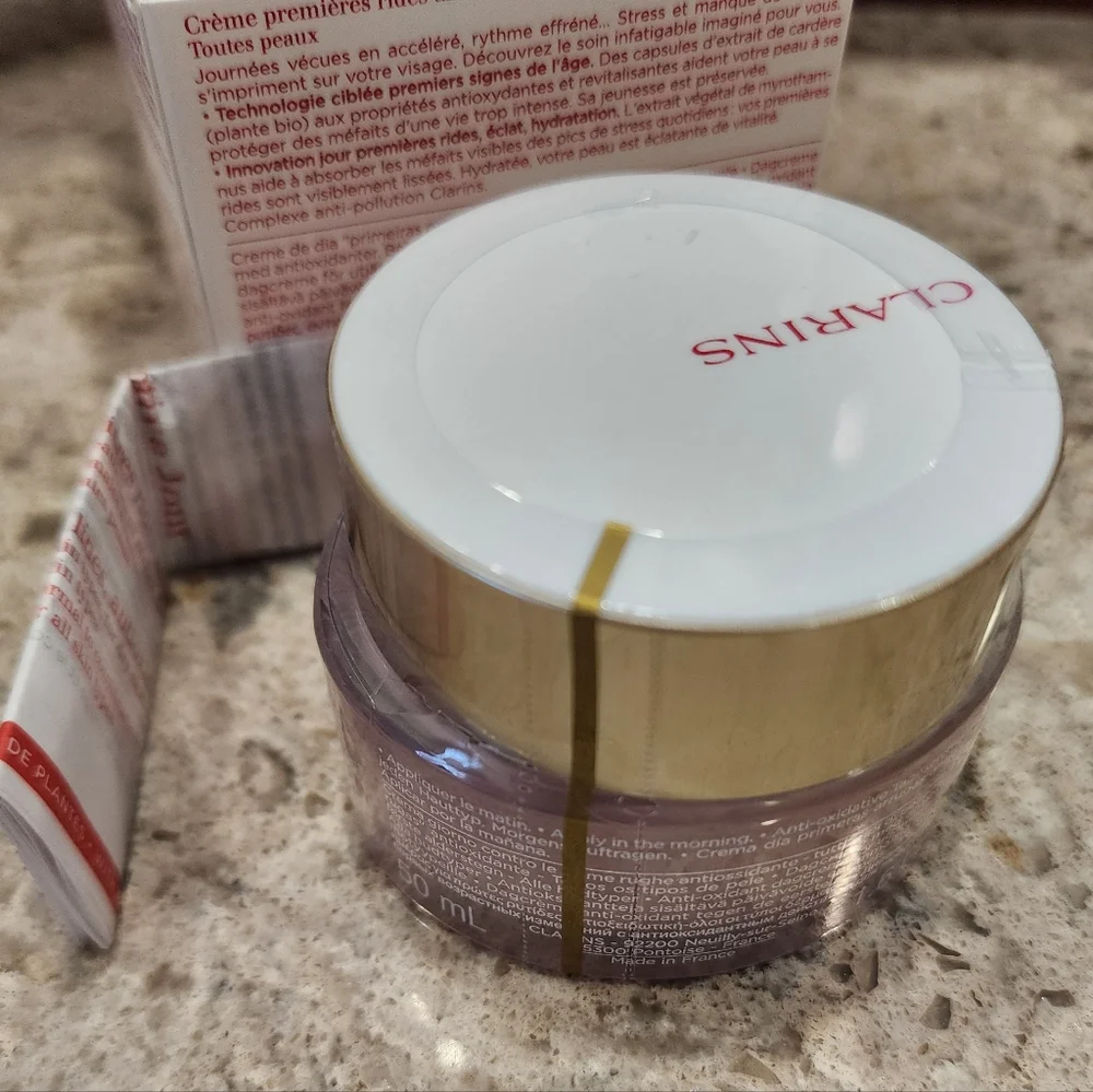 Clarins Multi-Active Jour Day Moisturizer Lines Pores Glow Niacinamide 1.6 oz